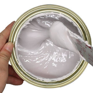 Remplisseur de <span class=keywords><strong>carrosserie</strong></span> BPO avec durcisseur rouge ponçage facile à séchage rapide bon collage mastic de voiture blanc 2K pour la réparation d'automobile - Product Image 3