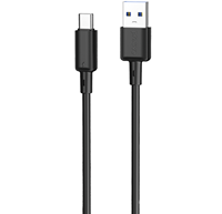 Cable de Datos USB Tipo-C PD60W 3A de Carga Rápida con Malla de Protección, 1M, TPE + Conductor de Cobre Puro, Longitud Personalizable, para Teléfono Móvil