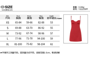 2025 nuove <span class=keywords><strong>tendenze</strong></span> Hot Bodycon designer di <span class=keywords><strong>abbigliamento</strong></span> moda donna Mini abito rosso personalizzato di fabbrica Oem - Product Image 6