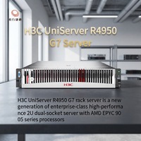 Serveur monté en rack H3 C UniServer R4950 G7 2U, serveur double canal équipé de processeurs AMD EPYC série 9005