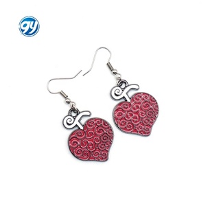 Orecchini in lega di frutta diavolo <span class=keywords><strong>Mera</strong></span> <span class=keywords><strong>Mera</strong></span> Gomu Gomu regalo di compleanno - Product Image 5