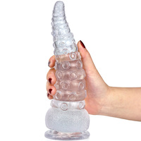 Dildo enorme realistico realistico del Silicone su ordinazione maschio adulto di doppia durezza dell'oem di vendita calda per i dildo gay delle donne