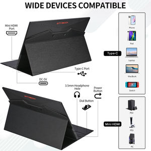 Monitor Portátil de 17.3 Pulgadas con Puerto USB C, Altavoces Duales para Laptop, PC, Teléfono, <span class=keywords><strong>PS4</strong></span>, como Pantalla Secundaria/Extensible con Resolución 2.5K - Product Image 5