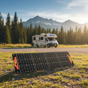 <b>Portable</b> Power Station <b>Solar</b> Kit Foldable 100w/120w/200w/400w Photovoltaic with Energy Storage for Outdoor Use - Product Image 1