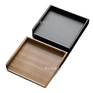 Bamboo <b>Tea</b> <b>Tray</b> Multifunctional Serving Storage Pu'er Cake Display Judging Scoring <b>Tray</b> - Product Image 1