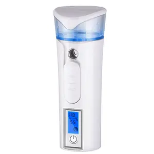 Nano Sprayer Facial Spray Steamer Portable Face Sprayer Multi-Functional Power Bank&Skin Moisture Tester