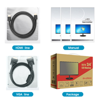 Weier Günstige Desktop-Monitore 17 19 20 22 24 Zoll LED-Bildschirm 60Hz 1080p Display-Monitore