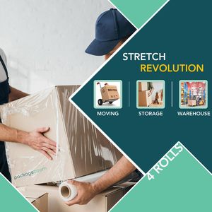 ฟิล์มยืดใสแบบหนา ฟิล์มห่อหุ้มอุตสาหกรรม เหมาะสำหรับการขนย้าย บรรจุภัณฑ์ การจัดส่ง และถุงป้องกันการจัดเก็บ - Product Image 4