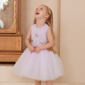 Vestido Tutú con Adornos de Estrellas para Niñas Pequeñas, Estilo Ballet, Vestido de Princesa para Fiesta de Cumpleaños y Actuaciones Escénicas - Product Image 4