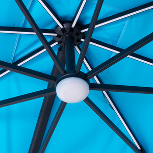 Parasol de jardin de luxe solaire autoportant moderne pour hôtel et extérieur - Product Image 6