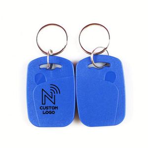 Customize <b>Smart</b> Chip Mini NFC Business Cards 13.56MHz 1k 4K Waterproof Plastic PVC RFID Access Control Keyfob - Product Image 3