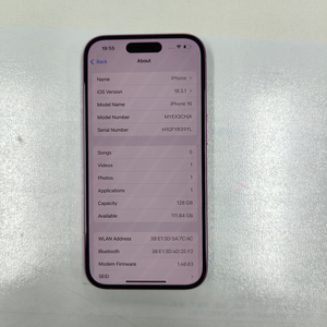 โทรศัพท์มือถือ iPhone 16 มือสองคุณภาพสูง ขายส่งจำนวนมาก ระบบ <span class=keywords><strong>iOS</strong></span> 16 ของแท้ ขายดี 100% - Product Image 6