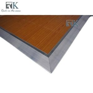 Piste de danse avec bords en aluminium Installation rapide et stable Planchers de danse fermes - Product Image 1