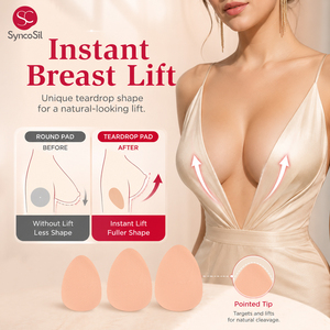 Cinta Adhesiva para Senos con Forma de Gota Grande, para Mujeres de Talla Grande, con Efecto Push-Up - Product Image 4