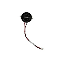 Speaker Mylar Magnetik Internal Bulat 28mm 8Ohm 2W Kustom dengan Konektor Kabel untuk Kabel Harness Siaran Suara Rumah Pintar