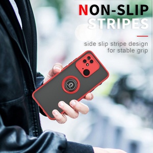 Funda Protectora para Teléfono Móvil de Acrílico + TPU al por Mayor, con Anillo de Soporte de 360 Grados, Funda Mate para Xiaomi <span class=keywords><strong>Redmi</strong></span> <span class=keywords><strong>10A</strong></span> <span class=keywords><strong>10C</strong></span> con Protección para la Cámara - Product Image 6