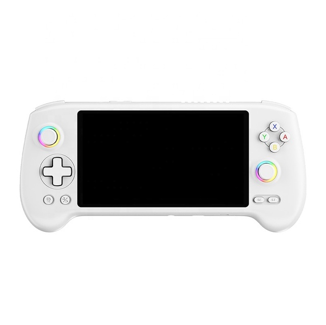 Anbernic RG557 Portable Gaming Consoles Android 14 OLED Screen with Retro Style Hall Effect Joysticks Handheld Game Player Gifts