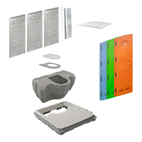 Toilettes portables robustes, toilettes sèches portables pour le camping, fabrication chinoise, vente en gros
