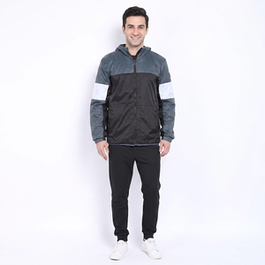Veste coupe-vent utilitaire personnalisée 2026, fabricant de vêtements d'extérieur, veste à capuche de printemps pour hommes - Product Image 1