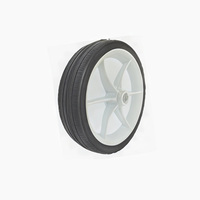 Pneu plein anti-crevaison Hongjia SR0616 10x3 en caoutchouc pour poussette, tondeuse à gazon et chariot