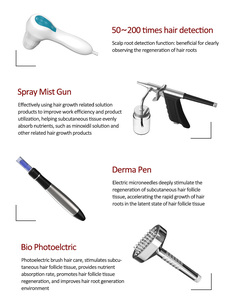 Appareil multifonctionnel de soin du cuir chevelu et de traitement de repousse des cheveux avec stylo dermique, pistolet pulvérisateur pour l'inspection du cuir chevelu et la lutte contre la chute des cheveux, idéal pour usage en salon - Product Image 6