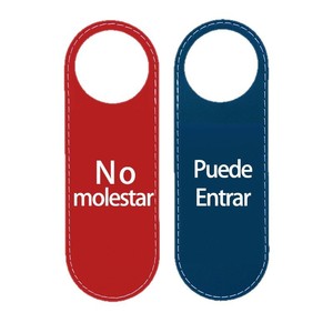 Customized Spanish Hotel Signage PVC Custom Slogan For Mexico Central South America - Product Image 2