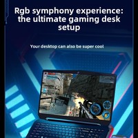 Refroidisseur d'ordinateur portable F15 en métal à refroidissement par air, avec éclairage RGB, écran intégré et support intégré pour téléphone/tablette – Design ultra-élégant