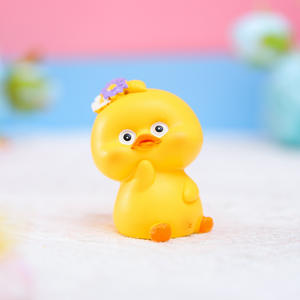 Figurines mignonnes et créatives en forme de canard personnalisées pour la console centrale, accessoires de voiture et décorations automobiles populaires - Product Image 4