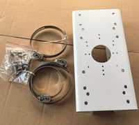 Support de montage vertical pour caméra de sécurité DS-1275ZJ avec anneau en SUS304 pour diamètre 67-127 mm