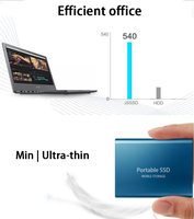 Disque SSD portable USB 3.1 Type-C 128 Go 1 To 8 To 30 To – Disque de stockage flash pour ordinateur portable, ordinateur de bureau et appareils mobiles