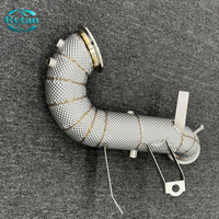 Sistema de Escape de Tubos Rectos Valvetronic de Acero Inoxidable Rytan para Mercedes Benz W177 C118 AMG A45S CLA45 2.0T