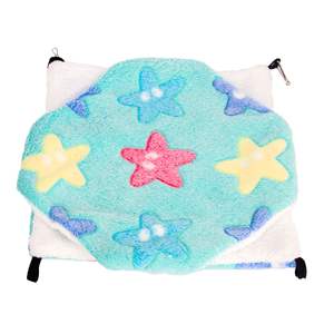 Hamaca de Felpa Suave de Algodón para Hámsteres y Casa para Mascotas en Jaula para Animales Pequeños como Cobayas y Hurones - Product Image 6