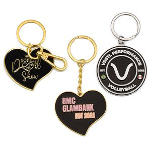 Llavero Promocional Personalizado al por Mayor, Recuerdo Personalizado, Llavero Metálico Giratorio Suave y Resistente - Product Image 2