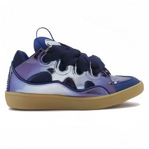 Sneakers plateforme de luxe de haute qualité, design Lanvine, élégantes, à lacets, respirantes, amortissantes, tendance de la mode, décontractées pour femmes - Product Image 2