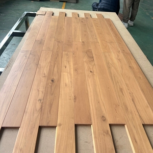 <span class=keywords><strong>Parquet</strong></span> en bois massif en teck chinois, vente en gros, sur mesure, certifié CE, pour intérieur - Product Image 3
