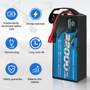Fabrika orijinal 22000mah LIPO pil akıllı 22Ah 12S 44.4V/976 8Wh tarımsal püskürtücü Drone İha - Product Image 6