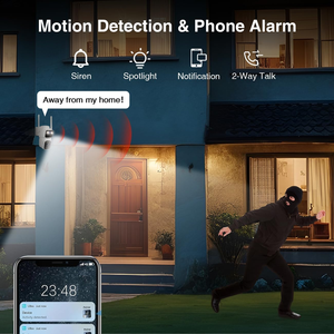 חיצוני ai aov שמש <span class=keywords><strong>ip</strong></span> cctv מצלמה כפולה עדשה כפולה סוללה wifi vokam 4g בית אבטחה מצלמה - Product Image 5