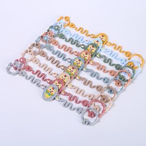 Chaîne anti-chute en silicone pour bébé, idéale pour les cadeaux de fête, cordon anti-perte de qualité alimentaire pour enfants de 3 mois et plus - Product Image 1