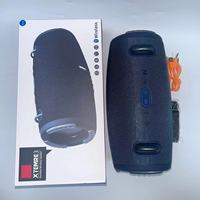 Xtreme3 Enceinte sans fil avec deux poignées, en tissu maillé, résistante à l'eau, lecteur audio pour fêtes, longue autonomie de la batterie, modèle d'usine