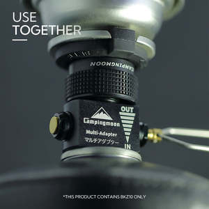 屋外ブタンガスカートリッジアダプターステンレス鋼屋外ガスタンクキャニスター充填ブタンガスカートリッジアダプター - Product Image 6