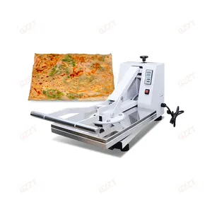 Lebensmittelqualität doppelte elektrische Aluminium-Heizplatte 220v 110v kommerzielle 20*16 Zoll rechteckige Pizza-Teigpresse Applatherstellungsmaschine