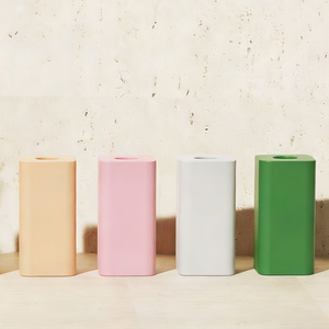 Ensemble de vases de table en céramique modernes personnalisés, noir et blanc, écologiques, faits à la main, cadeau pour mariage, Pâques, événement - Product Image 2