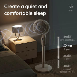 Ventilador de pie moderno de 38W eléctrico de alta calidad para uso doméstico - Product Image 3