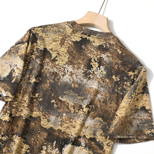 Floresta do verão <span class=keywords><strong>Camo</strong></span> <span class=keywords><strong>Camo</strong></span> Caça Camiseta de manga curta Algodão Camiseta Pradaria <span class=keywords><strong>Timber</strong></span> <span class=keywords><strong>True</strong></span> Brown Camuflagem Caça Camisas