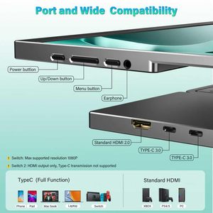 Pantalla Portátil Ligera de 16 Pulgadas IPS 2560X1600 120Hz HDR 400Nits de Brillo para Trabajo de Diseño y Uso <span class=keywords><strong>en</strong></span> Oficina - Product Image 6