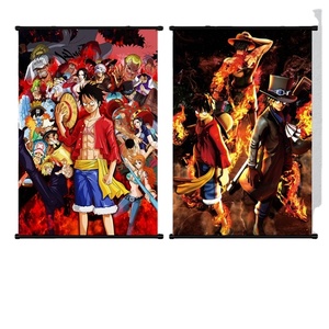 Póster Decorativo de Anime de One Piece, Cuadro Familiar, Pintura Decorativa <span class=keywords><strong>para</strong></span> Dormitorio, Cabecera, <span class=keywords><strong>Banner</strong></span> de <span class=keywords><strong>Internet</strong></span> - Product Image 1