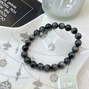 Bracelet en pierre naturelle avec perles de verre colorées, protection EMF, bijoux à marque privée, gestionnaire de compte dédié - Product Image 1