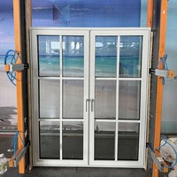 Ventana Moderna Minimalista de Marco Estrecho de Aluminio, Abatible y Giratoria, Certificada por NFRC, con Rotura de Puente Térmico y Triple Acristalamiento