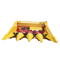 Machine de moissonneuse d'en-tête de maïs de construction en acier agricole industrielle pour la récolte de riz de blé sur le type de transmission de fermes