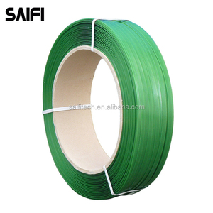 Rollo de flejado de <span class=keywords><strong>PET</strong></span> personalizado de color de alta resistencia, correa de plástico para mascotas con alta calidad y mejor precio - Product Image 2